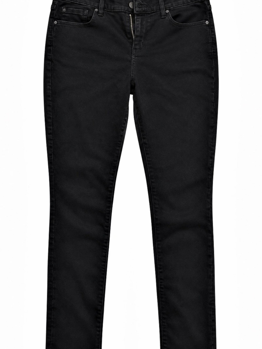 Silver Jeans Co. Elyse Curvy Fit Straight Leg Jeans. Black Skinny Jeans Like New